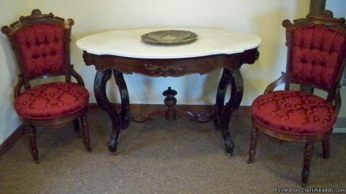 Victorian Furniture Set - Price: $1,535