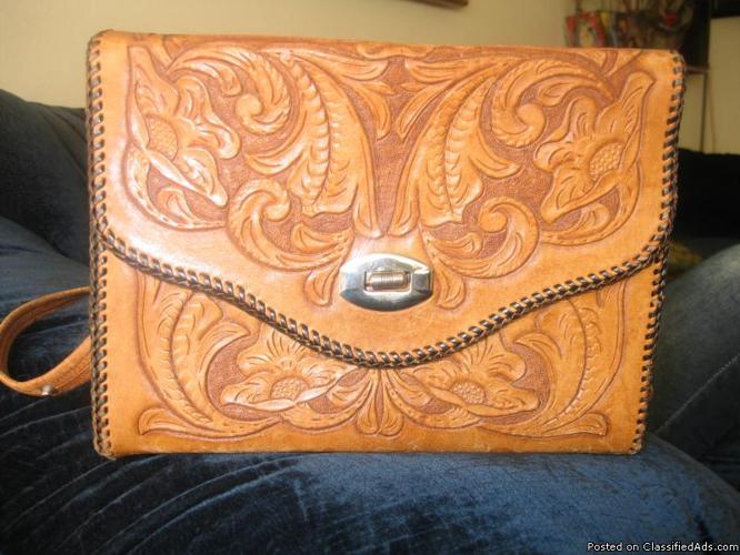 western leather purse - Price: $25
