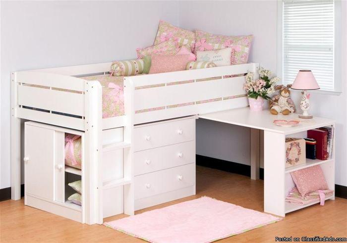 Whistler 4-PC Junior Loft Bed Package Deal @ mod.GSI - Price: 699.99