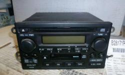 Radio Cd Cassette Player with Theft Code.Very Good Working Condition.$75.00 or best offer please call 203-300-9554