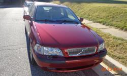 2002 Volvo S40, 72K, Automatic Transmission, Red, Leather, Cream Interior, Power Windows, Power Locks, Heated Seats CD Player, Sunroof, Cruise Control, AC, Heat, Good Tires, & More.....
&nbsp;
&nbsp;
*******Call 678-368-0115*********