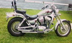 04 intruder chopper style rare one of a kind 3500 in custom paint alone ghost flames with burgundy flames over them on a gray metalic base have 15000 invested last year also have pics need trike or wider ride for my size need comfort due to back and leg
