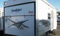 2005 Forest River Sandpiper 19T, toy season is here, let's go!
Includes:
Pre Delivery Inspection
Schooling
Trailer Pac
Fill Lpg
Awning
Stabilizer Jacks
Outside Shower
Scare Lights
Outside Speakers
13.5 Roof Air
Tv Antenna
Microwave Oven
High Rise Faucet