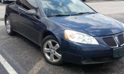 08 Pontiac g6 gt, 2 door coupe,sunroof,OnStar and Bose factory speakers. Along with 5 CD disc changer. In excellent condition...( 50,000 miles). The car is dark blue with tinted windows. Great on gas, $7500 firm
