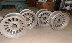 Cast aluminum rims SFI spec 5-1a 16" rims. Have five lugnut assembly never used.&nbsp;For the set of four the price is 150.00 or 60.00 individually.&nbsp;If interested give us a call at (815)419-4248 or email us at colonywoodcraft23@gmail.com