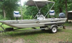 17 ft. G3, Center Console, 50 horse Yamaha, 4 Stroke, 25 gallon builtin gas tank.&nbsp; New tires, Brand new License Tags. For more information call M.J. Hopson
936 327 2838