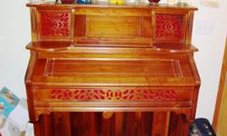 Refinished pump organ, Cherry wood,ivory keys, has beautiful sound.
CALL ANYTIME for showing, 561-996-6511