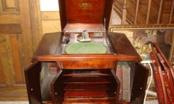 1922 Victor Talking Machine Victrola.&nbsp; In good condition and sounds just like "yesterday".&nbsp; Orginal book and records.
$600.00&nbsp;&nbsp; CASH ONLY&nbsp;&nbsp;&nbsp;
If interested, call (940) 691-1172
