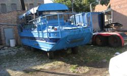 A in 1943 amphibious vehicle in great condition, and it ready for coast guard approval.