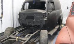 1948 Ford Panel Truck. This is a complete truck and was sandblasted/media blasted and epoxy primered approximately 4 years ago. This truck was originally from Texas, so it is very solid. The only rot it has is on the drivers front floor, other than that