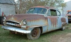 1953 Plymouth Cranbrook 2 Door Coupe is a very complete car but does have some floor rust, 6 cylinder engine, this is a good restoration project or would make an awesome pro-street or drag car, this is a full frame car and hard to find. Priced very