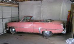 VERY rare barn find 1954 Plymouth Belvedere convertible needing total restoration or build a street rod&nbsp; great father and son project with good papers&nbsp;&nbsp; E MAIL for more pictures oldcarnut007@aol.com
