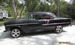 1955 chevy belair hard top 550hp over 40,000 invested way to much to list serious buyers please no trades 561-688-3540