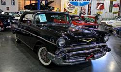 Passing Lane Motors, LLC, St. Louis's Premier Classic Car Dealer, is pleased to offer this beautiful 1957 Chevrolet Bel Air Convertible for sale!
Highlights Include:
283 V8
270 Horsepower
Dual 4 Barrel Rochester Carbs
3-speed Manual on the Column
Dual