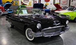 Passing Lane Motors, LLC, St. Louis''s Premier Classic Car Dealer, is pleased to offer this 1957 Ford Thunderbird for sale!
Highlights of this T-Bird Include:
312 V8 4 Barrel Engine
Automatic Transmission, &nbsp;Three-speed Ford-O-Matic
Floor Shifter