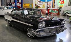 Passing Lane Motors, LLC, St. Louis's Premier Classic Car Dealer, is pleased to present this 1958 Pontiac Chieftain for sale!
Highlights of this 1958 Pontiac Include:
370 V8 Engine
Automatic Transmission
Power Steering
Bench Seats
All Original Car
Comes