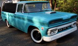 Hello I am selling my 1960 GMC truck. I am attending college and just don't have the time or money to give her what she deserves. This truck is 80% restored and has just under 88,000 original miles. It was repainted once about 3 years ago. The truck is