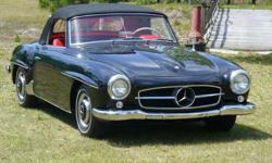 It is an incredible example of a 190 SL!&nbsp; It has never been completely restored , but has been faithfully maintained and updated through the decades to keep her in excellent cosmetic and mechanical condition. I don't believe you will find another