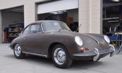 This 1962 Porsche 356B Super-90&nbsp;Twin&nbsp;Grille&nbsp;Coupe is an extremely original matching numbers car that was special ordered with the&nbsp;1600cc 90hp&nbsp;Super-90&nbsp;performance&nbsp;option. (The standard 1600cc engine was only 60-horse