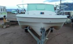 Inboard 150 hp straight 6 rebuilt needs new inner floor 2 drives jet and prop on titled galvanized. Steel Dilly Tilt boat trailer negotionable price