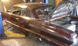 1963 Chevy Impala, asking $5500 OBO for the car & everything that comes with it, this a (STARTED PROJECT), but I am unable to finish at this time, so the car is in the paint shop right now, but if you purchase you can pick your color for the car, but the