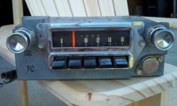 Good working condition. Original 1965-66 radio for Ford Mustang. Call (561)776-2000. Ask for Stu.