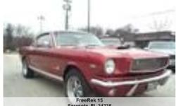 1965 Ford Mustang , Call for mileage Address:&nbsp; Sarasota, FL 34238 View our website: www.freerek15.com Notes: 1965 FORD MUSTANG GT, This is a 65 Mustang that ALL the car guys and girls DROOL over !!!! It has taken first place in EVERY show entered