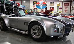 Passing Lane Motors, LLC, St. Louis's Premier Classic Car Dealer, is pleased to offer this 1966 Ford AC Cobra Replica for sale.
Highlights Include:
351 Windsor Engine
T5 - 5 Speed Manual Transmission
Ford Motor Sport Clutch
4 Wheel Disc Brakes
AFR Heads