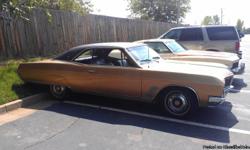 1967 Buick Skylark 300-2bbl original engine. New alternator, water pump and control module. Recently purchased in Oregon and driven to Oklahoma no problems. All lights work and original radio still installed. Everything original and unmolested. Very