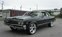 You are looking at a very nice 1967 Chevelle Malibu factory ac car,&nbsp; the engine is a 327 with a small cam and a 350 turbo trans with a small stall.&nbsp; The black interior is all new and in great shape.&nbsp; The exterior of the car is in good shape