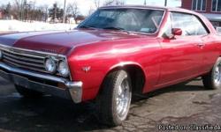 1967 Chevrolet Chevelle 2 Door Hardtop This car drives perfect and has a fresh 350 with an auto transmission. Nice solid car with new flowmaster mufflers. This is not a perfect show car but a great driver that turns heads. Everything on this Classic