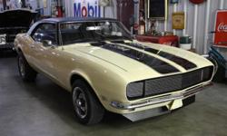 Passing Lane Motors, LLC, St. Louis's Premier Classic Car Dealer, is pleased to offer this 1968 Chevrolet Camaro RS for sale.
Highlights Include:
350 Engine, Bored over 30
700R4 Automatic Transmission
12 Bolt Posi, 4:11 Gears
Edelbrock Performer RPM