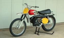 1968 Husky 360 Raced by World Champion and Hall of Famer Bengt Aberg.
Bike just came off a 14-month long professional restoration. No expenses spared, done right as you can see on the pictures.
&nbsp;