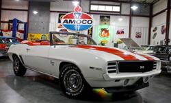 Passing Lane Motors, LLC, St. Louis's Premier Classic Car Dealer, is pleased to offer this convertible 1969 Chevrolet Camaro SS, RS Pace Car for sale!
This is an ALL numbers matching car
&nbsp; *Engine
&nbsp; *Transmission
&nbsp; *Block
&nbsp; *Rear end