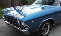 Make: &nbsp;Chevrolet
Model: &nbsp;Chevelle
Year: &nbsp;1969
Exterior Color: Blue
Interior Color: Black
&nbsp;
Vehicle Condition: Excellent
Price: $37,000
Fuel: Gasoline
Transmission: Automatic
&nbsp;
Comfort: Power Steering
Seats: Vinyl Interior
Sound: