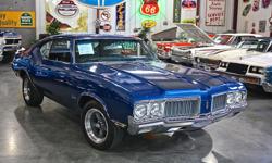 Passing Lane Motors, LLC, St. Louis's Premier Classic Car Dealer, is pleased to offer this 1970 Oldsmobile Cutlass for sale!
&nbsp;
Highlights Include:
350 Engine
350 Turbo Transmission (stated to us)
12 bolt rear end
Power Steering
Power Brakes
Stated