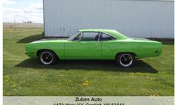 Plymouth Roadrunner Automatic Green 1688 440 8-Cylinder 1970 Coupe Zubes Auto 608-558-3704