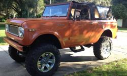 For Sale 1971 International Scout 800B, 6cyl 4WD,3 spd manual
It is a head turner! The Scout is in very good condition, and garaged. Scout enthusiasts will know that&nbsp;International stopped making the 800B in 1971,so this is the last of the model that