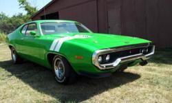 Feel free to contact me with any questions or concerns : asquinm8anthia@hotmail.com 1971 Plymouth Road Runner, located in Kansas, had a Total rotisserie restoration completed approximately three years ago(The car has been kept inside since then).