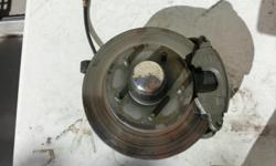 Im selling the Brake components from my 1972 Chevy C-10 Pick up truck. it includes the 11.75" rotors, calipers and line to connect to factory line along with McGaughy 2" lowering Spindles, The rears are 11" Drums of a 12 bolt rear diff with a 5 lug