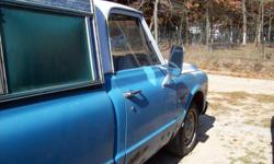 1972 Chevy Half ton Pick Up 307 2 barrel engine Automatic, runs and drives good, very restorable and drivable $2,600 or Best offer.