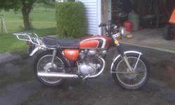 Well preserved motorcycle. Stored indoors. Last ridden 1983. Needs monor work to be road worthy. Approximatly 5200 original miles.