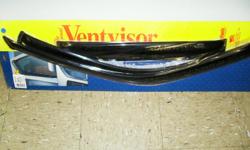 For sale a Ventvisor # 94049&nbsp; smoke colored, new and in the package. A set of four that will fit a 1973 to 1991 Chevy suburban.
Using these will allow fresh air into the vehicle while keeping snow and rain outside. These Ventvisors are easy to