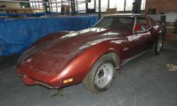 FOR ONLINE AUCTION
Tuesday, December 17th
Brooklyn MI Auction
Orbitbid.com
&nbsp;
1976 Chevrolet Corvette Stingray, VIN 1Z37L6S423154, 62,719 miles on odometer, 2-door with T-top, 350 cubic engine, 4 barrel carburetor, automatic transmission on middle