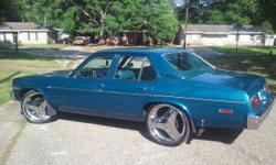 1976 Chevy Nova, 54,000 original miles.&nbsp; All original documentation from purchase in 1976!&nbsp; Great condition.&nbsp; Comes with original set of wheels as well as another $1,000 SET OF NEW WHEELS AND TIRES.&nbsp; A/C, Chrome door handles, Chrome
