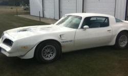 1977 Pontiac Trans Am. 68,396 actual miles. Brand new snowflake rims on 60% tires but do have a new set of tires that will go with the car. $19,000 OBO Call or text for more information 701-320-0550
&nbsp;