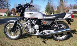 Totally original bike with no issues. This bike is a very well kept, near mint example and has been cleaned and recommissioned to be ridden and or shown as desired. Correct seat, exhaust, shocks, turn signals, etc. Bike is bone stock original and
