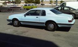 1983 FORD T-BIRD 6 CYL MOTOR NO A/C MUST BE DRIVEN BEFORE PASSING SMOG CAR SAT 7 YEARS NEW FUEL WITH CHEMICALS IN VEHICLE RIGHT NOW NO TAX 702-296-4060&nbsp; $1000.00 WILL NOT ANSWER TEXT MESSAGES.