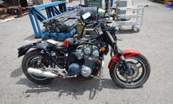 FOR ONLINE AUCTION
Thursday, July 24th
Byron Center MI
Repocast.com
&nbsp;
1983 Honda CB1110F Motorcycle, Unknown Mileage, VIN: JH2SC1101DM000941, 4-Cylinder, 4-Stroke, Electric Start, Chain Drive, Manual 5-Speed Transmission with Reverse, Liquid Cooled,