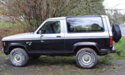 1984 Ford Bronco II, automatic transmission won't shift into 3rd. 72,000 miles. $700.00 or trade. Call 360-261-0298 ask for Dave